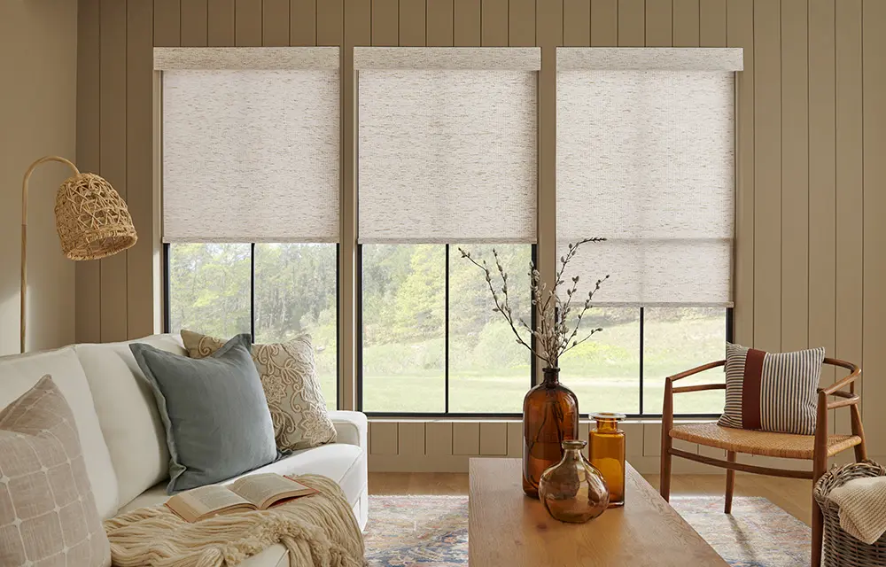 Smart home motorized shades